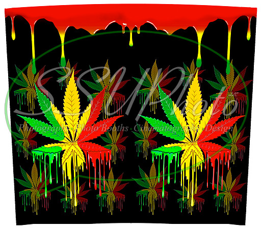MarijuanaLeafRastaColors1TAP