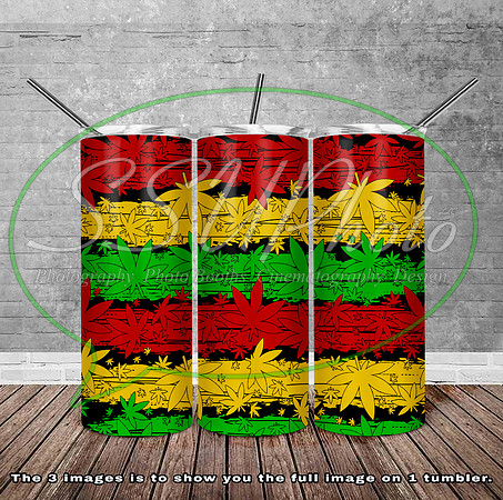 MarijuanaLeafRastaColors2Mock