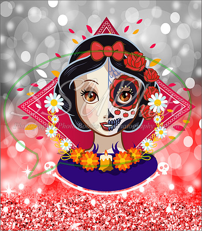 3PrincessSugarSkulls