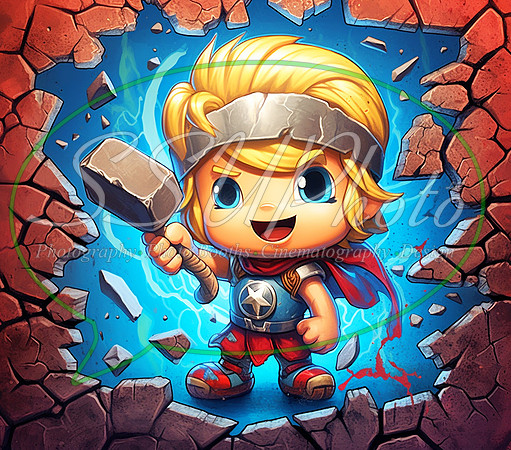 SuperheroBrokenwallTOONS46