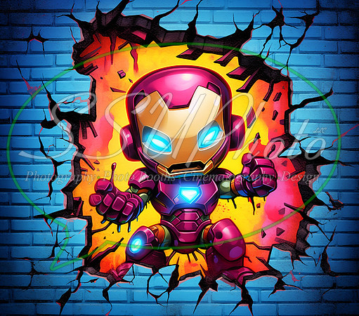 SuperheroBrokenwallTOONS6