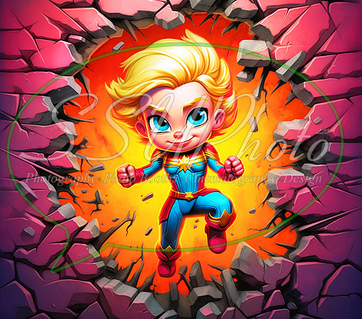 SuperheroBrokenwallTOONS23