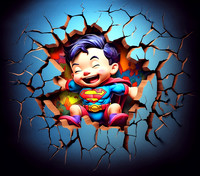 SuperheroBrokenwallTOONS3