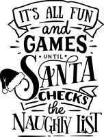 It'all fun and games until - black