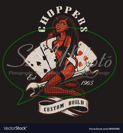 rockabilly-girl-devil-color-version-vector-18005696