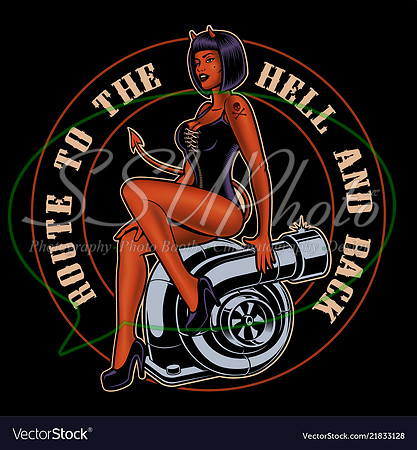 pin-up-girl-devil-on-the-turbocharger-vector-21833128