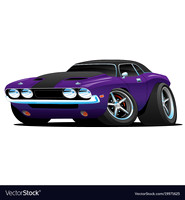 classic-muscle-car-cartoon-vector-19971625