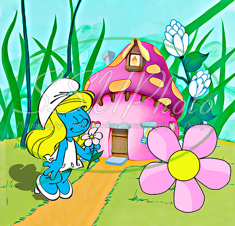 Smurfette30oz