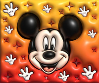 3D INFLATED TUMBLER DESIGNS