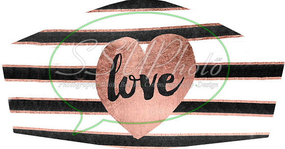 LOVEblackwhitegold
