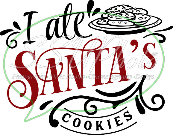 I ate Santa's cookies