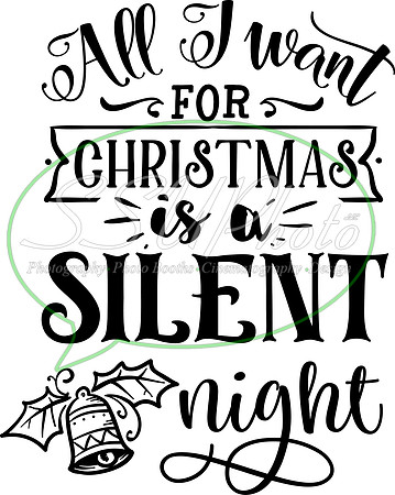 All I want for Christmas is a silent - black