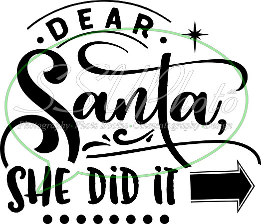 Dear Santa she did it - black