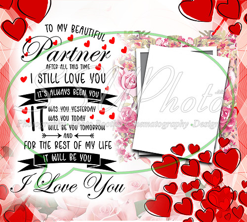to my beautiful partner