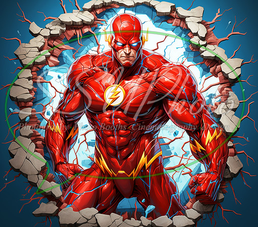SuperherosBrokenWall3d3