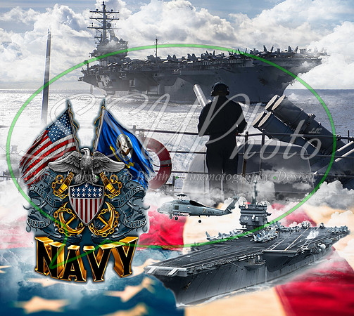 Navy Straight