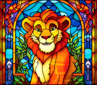 Stained Glass Cartoons