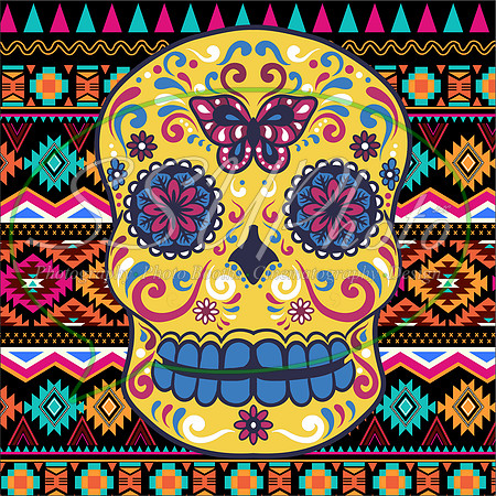 SugarSkullpattern4