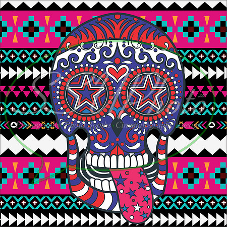 SugarSkullpattern9