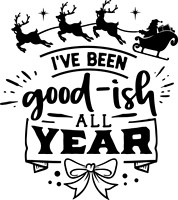 I've been good-ish all year- black