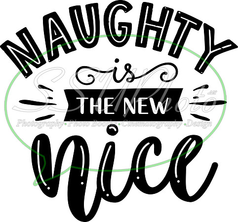 Naughty is the new nice - black