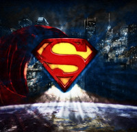 Superman 30 oz Straight