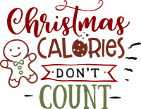 Christmas calories don't count