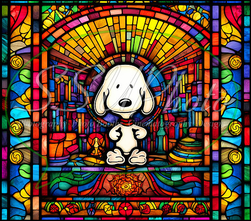 CartoonStainedGlass110