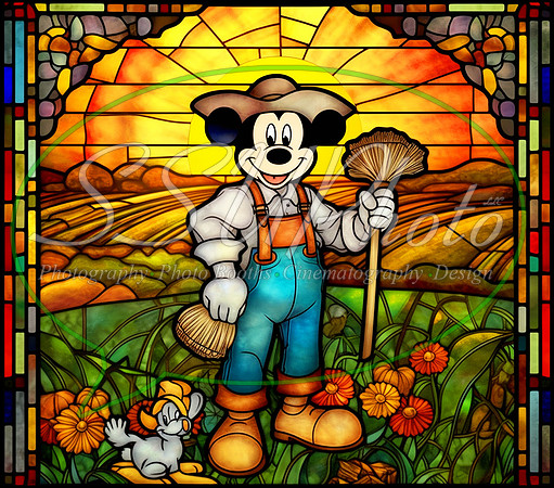 CartoonStainedGlass28