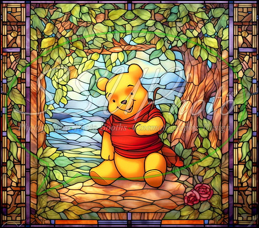 CartoonStainedGlass139