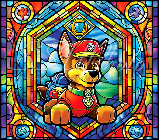 CartoonStainedGlass90