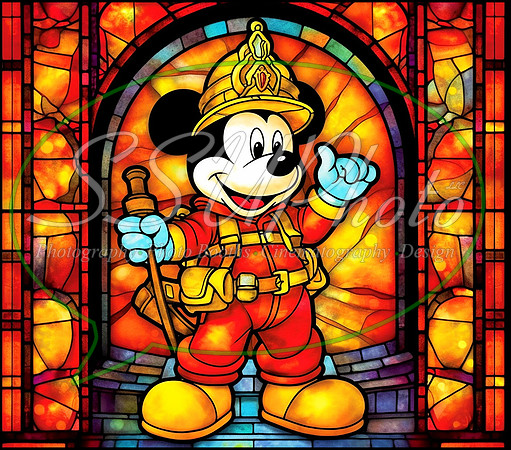 CartoonStainedGlass40