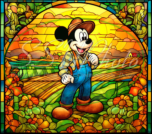 CartoonStainedGlass29