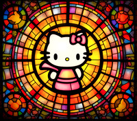 CartoonStainedGlass16
