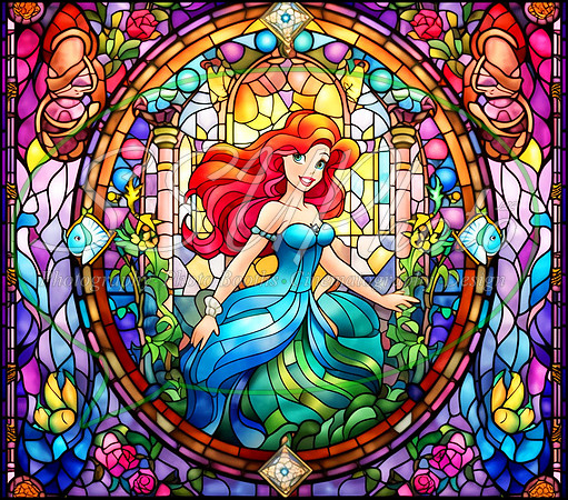 CartoonStainedGlass18