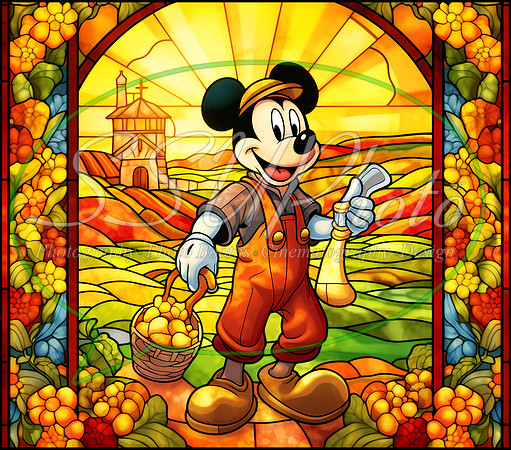 CartoonStainedGlass31