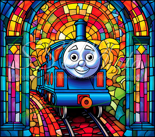 CartoonStainedGlass128