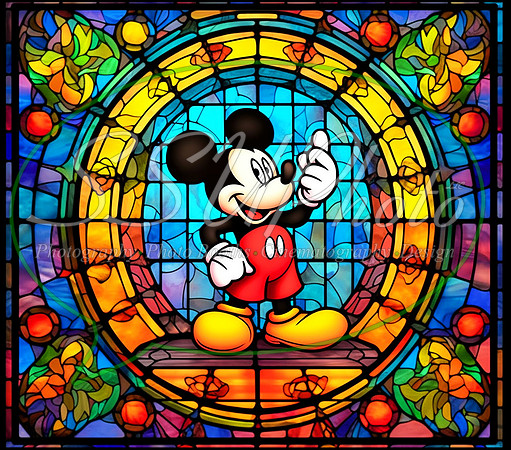 CartoonStainedGlass61