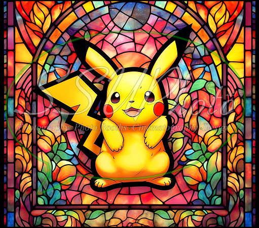 CartoonStainedGlass100
