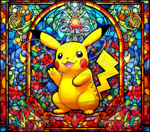 CartoonStainedGlass104