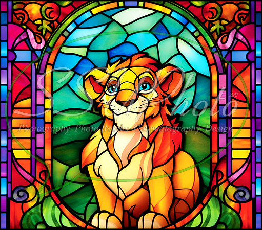 CartoonStainedGlass9