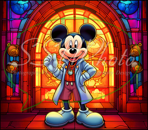 CartoonStainedGlass25