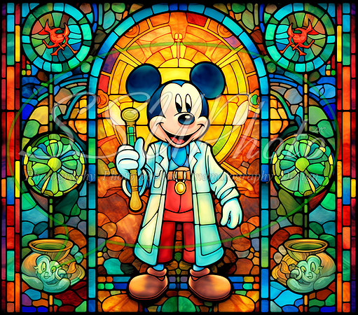 CartoonStainedGlass24