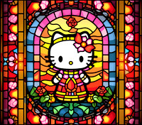 CartoonStainedGlass14