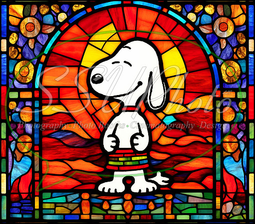 CartoonStainedGlass108