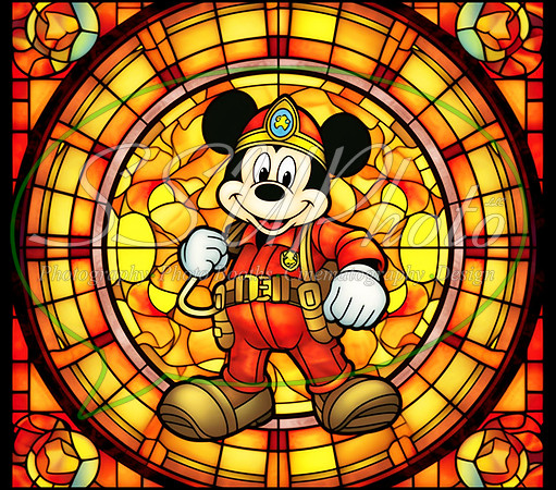 CartoonStainedGlass39