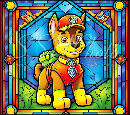 CartoonStainedGlass93
