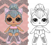Cartoon coloring book111