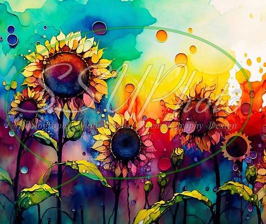 WatercolorSunflowers2