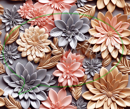 Metal3dFlowers27